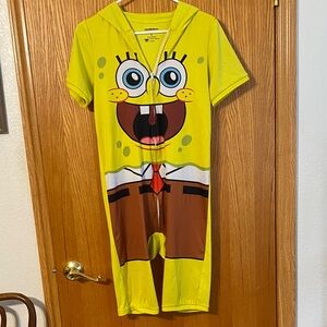 Nickelodeon Yellow SpongeBob Character Onesie